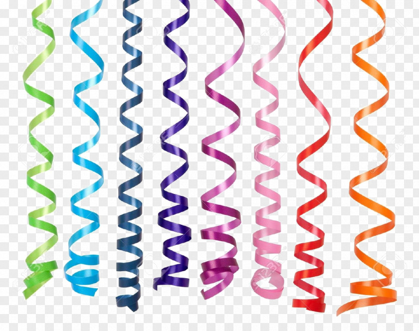 Confetti Silly String Paper Serpentine Streamer Party PNG
