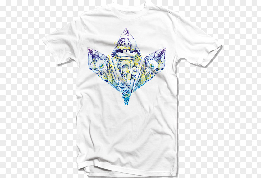 Crystal Ice T-shirt Hoodie Clothing Top PNG