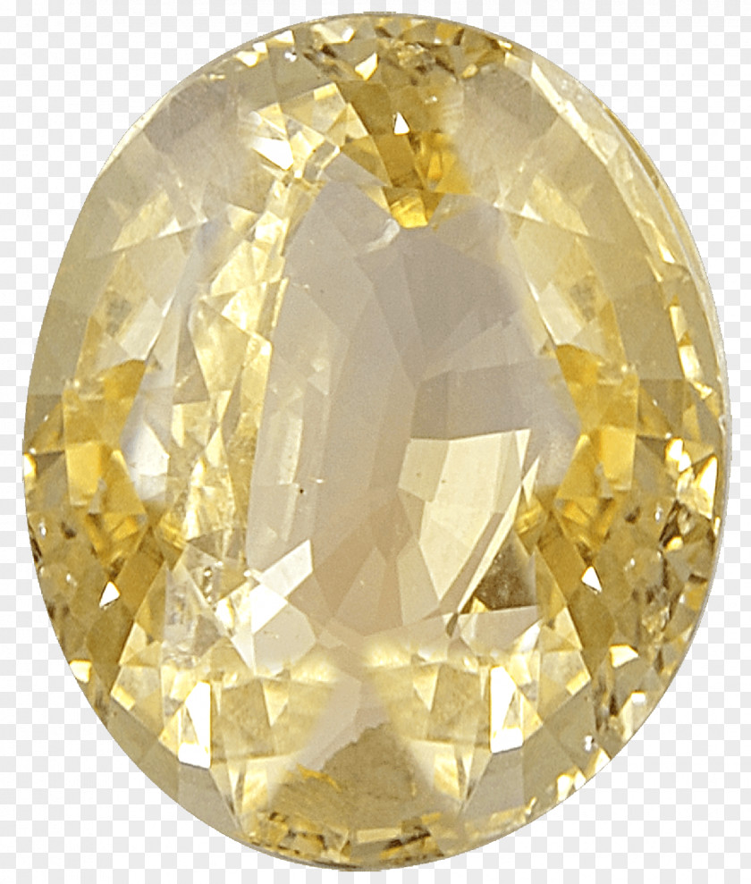 Yellow Sapphires Crystal Oval Diamond PNG