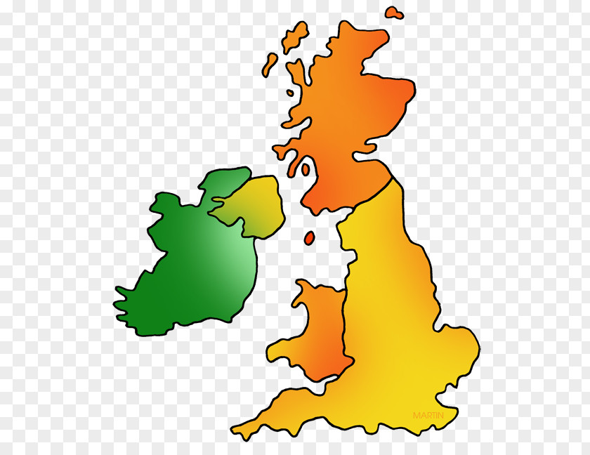 Great Clipart Britain Map Of UK And Ireland British Isles Blank PNG
