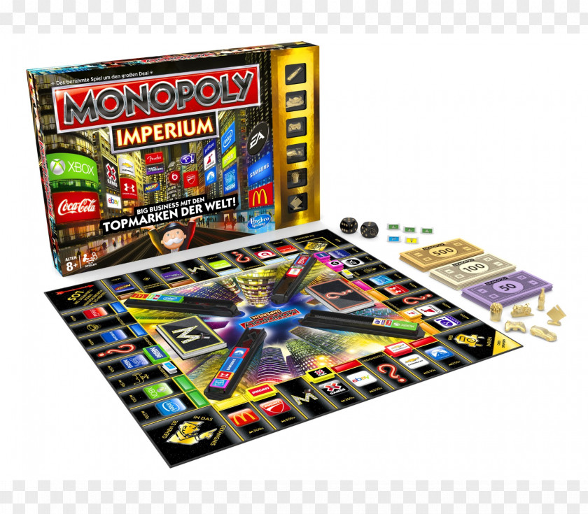 Monopoly In Economics Hasbro Board Game PNG