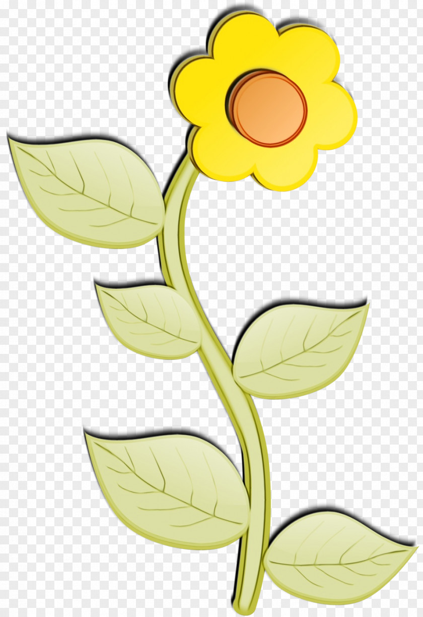 Petal Plant Stem Yellow Flower Clip Art Flowering PNG