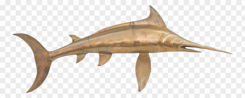 Swordfish Billfish Brass Wall Atlantic Blue Marlin PNG