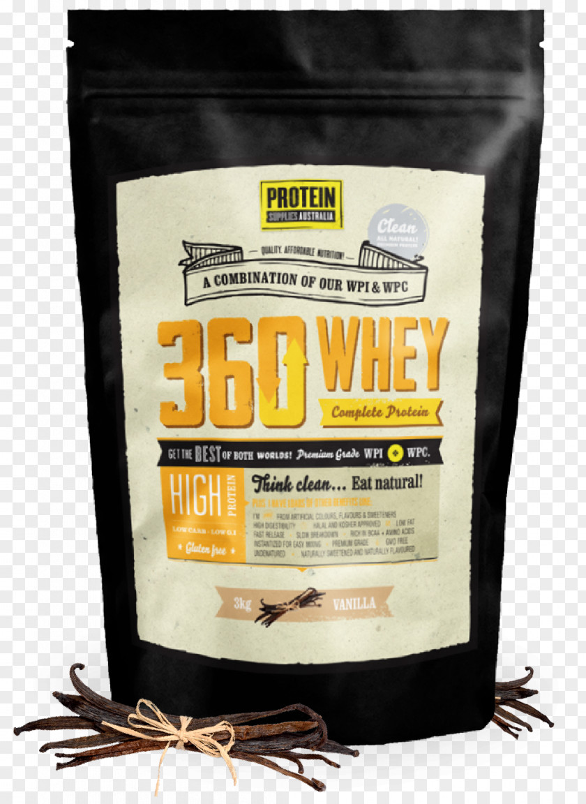 Vanilla Milkshake Whey Protein Isolate PNG