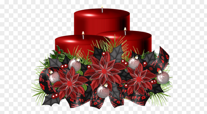 Drawing Lit Candles Christmas Ornament Candle PNG