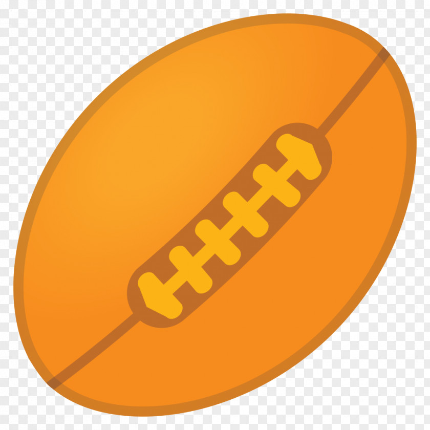 Football Icon Rugby Ball Emoji American PNG
