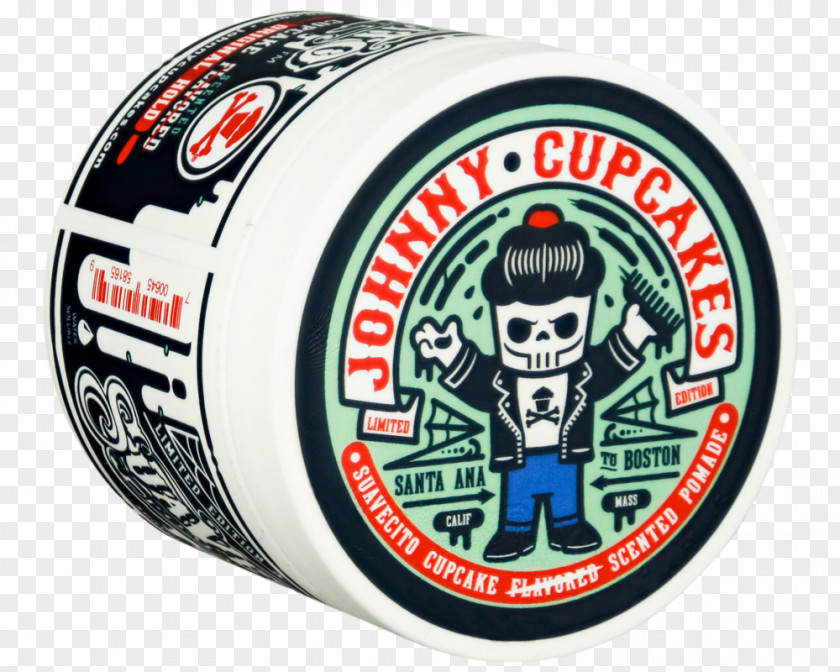 Hold The Cake Johnny Cupcakes Pomade Hair Styling Products Suavecito PNG