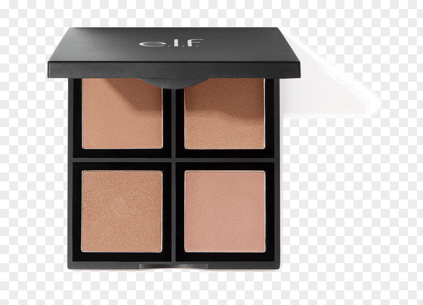 Makeup Palette Elf Cosmetics Contouring Eye Shadow Rouge PNG