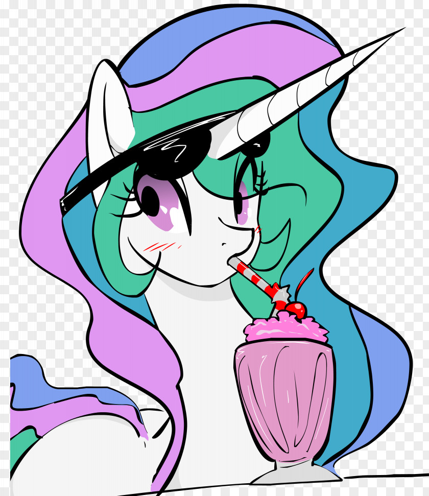 Milk Shake Princess Celestia Luna Twilight Sparkle Pony Equestria PNG