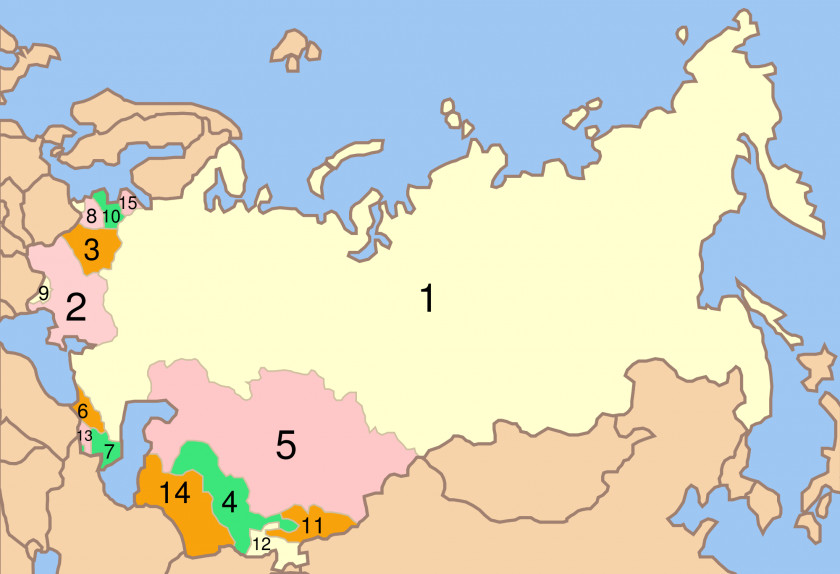 Soviet Union Russian Federative Socialist Republic United States Republics Of The Post-Soviet PNG