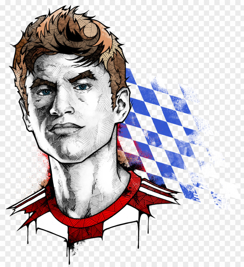 Thomas Mueller Müller FC Bayern Munich Germany Drawing PNG