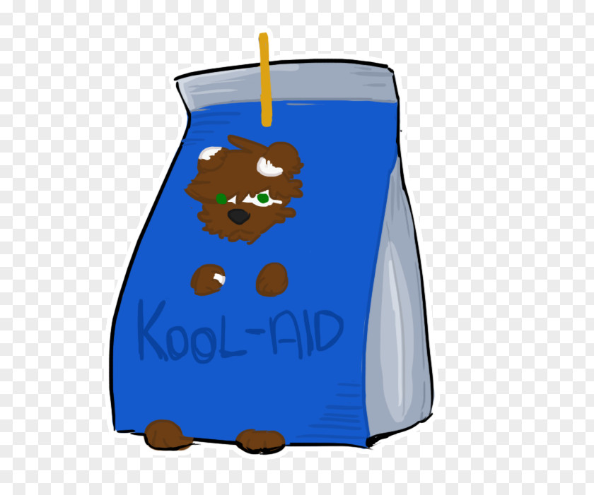 Juice Box Cobalt Blue Cartoon PNG