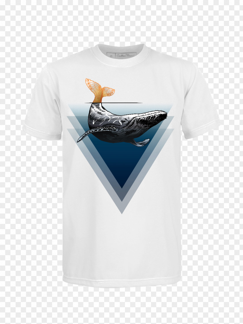 Mockup T-shirt Dolphin Sleeve PNG