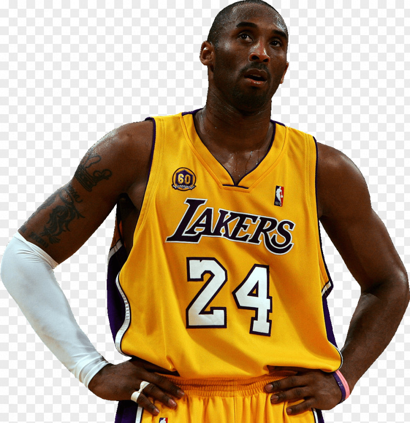 NBA Kobe Bryant Basketball Player Jersey PNG