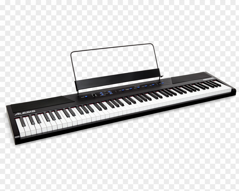 Piano Digital Alesis Recital Keyboard PNG