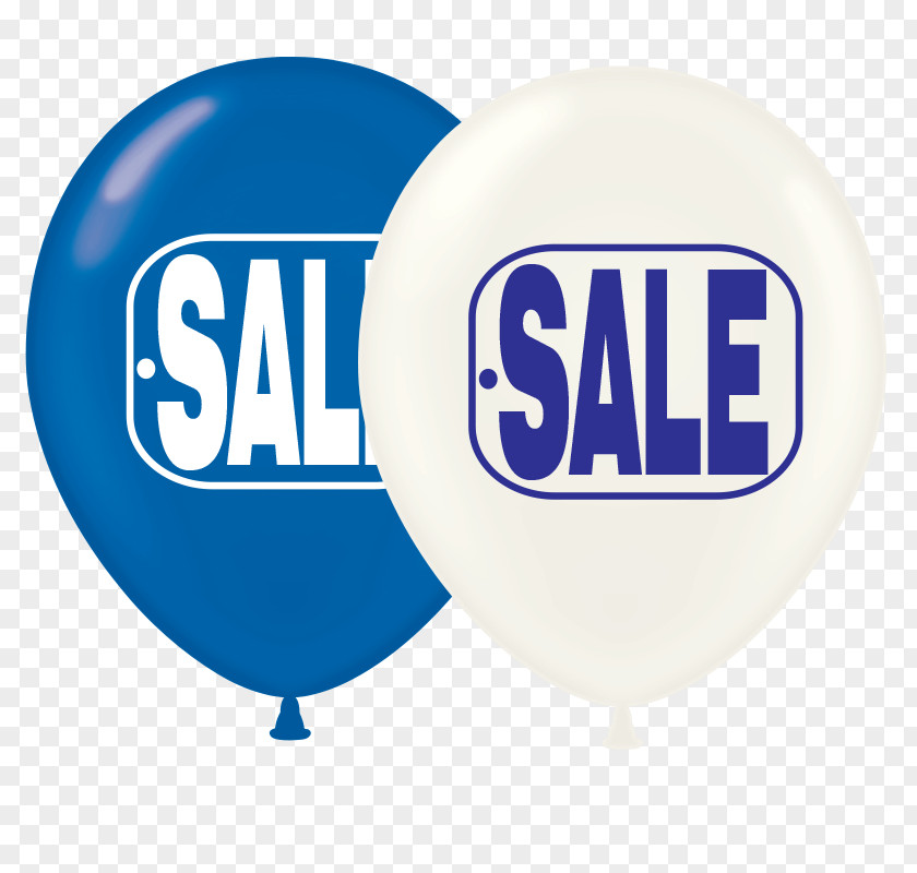 Balloon Sales Advertising Blue Retail PNG