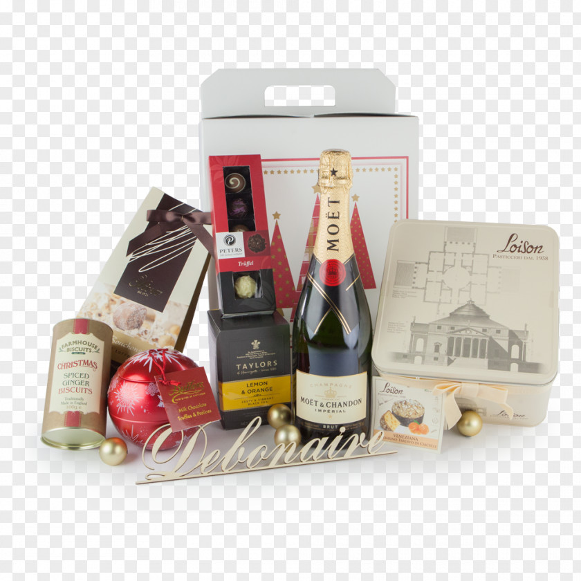 Champagne Wine Liqueur Gift Hamper PNG