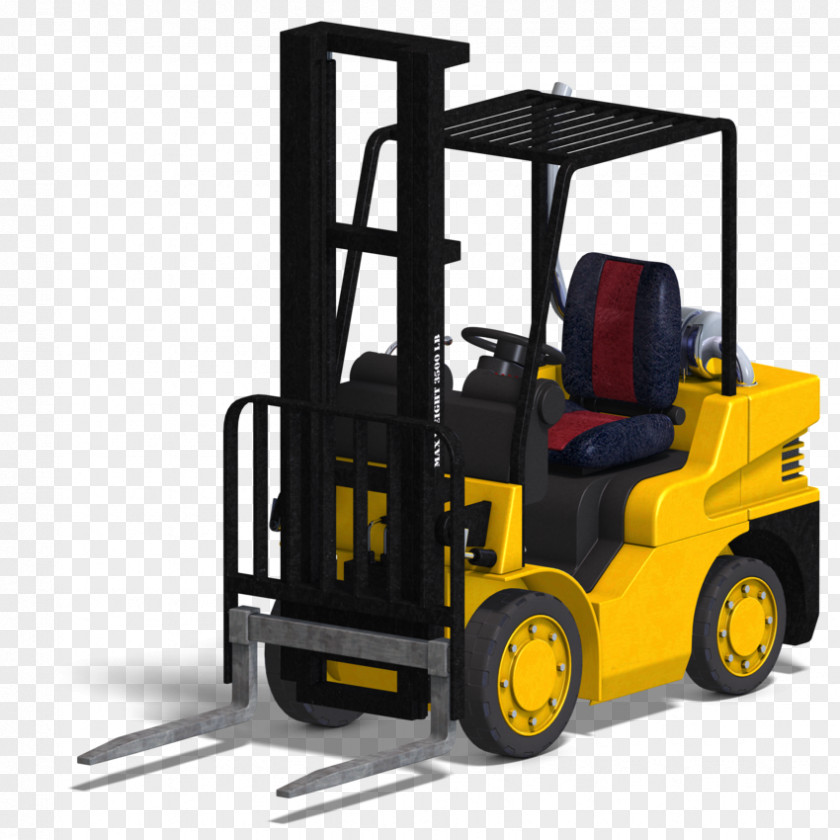 Forklift Truck Vehicle Automotive Wheel System PNG