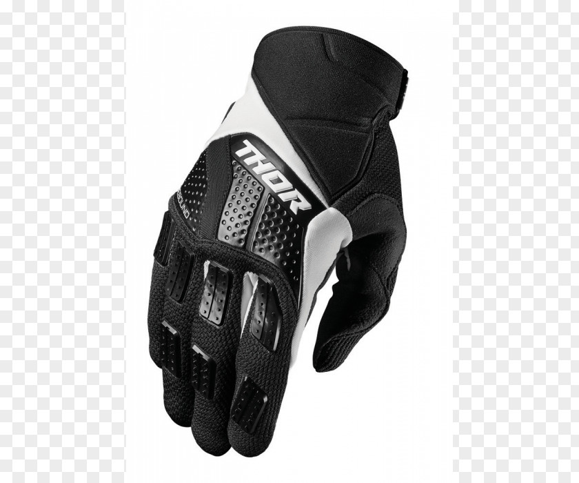 Rebound Glove Thor Clothing Motorcycle White PNG