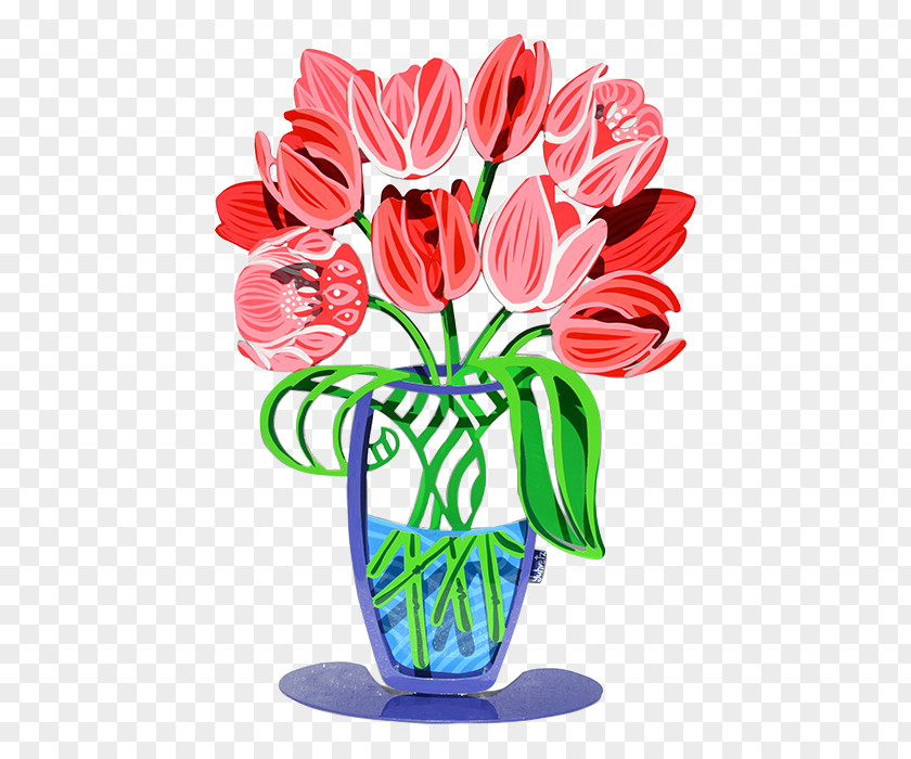 Amaryllis Family Hippeastrum Pink Flower Cartoon PNG