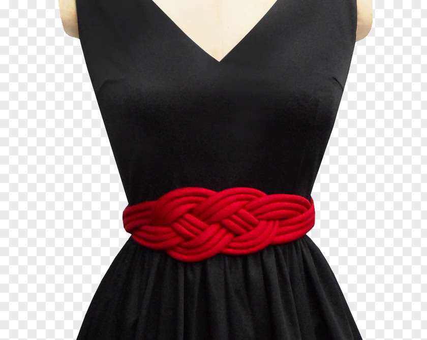 Belt Little Black Dress Forever Crimson Gardenia Endless Knot PNG