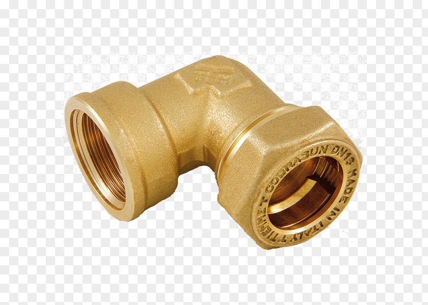 Brass Piping And Plumbing Fitting Coupling Pipe PNG