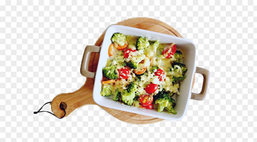 Broccoli Baked Rice Baking Caesar Salad Vegetarian Cuisine Stamppot PNG