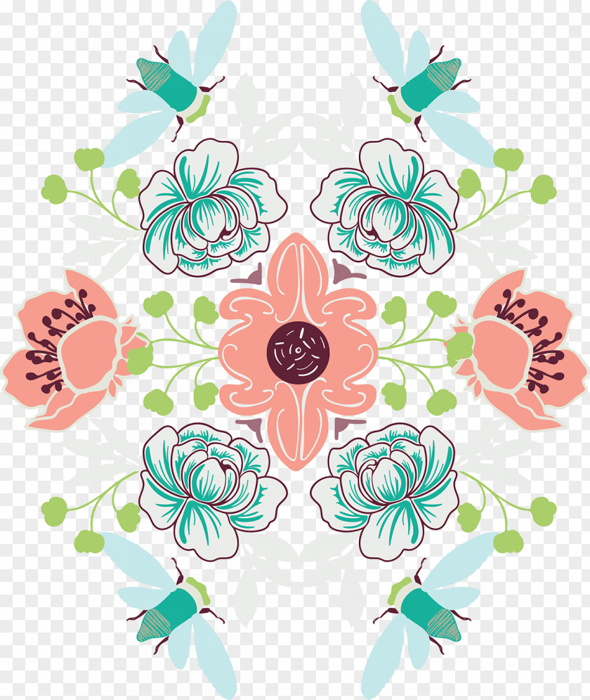 Fairplay Pattern Floral Design Symmetry Line PNG