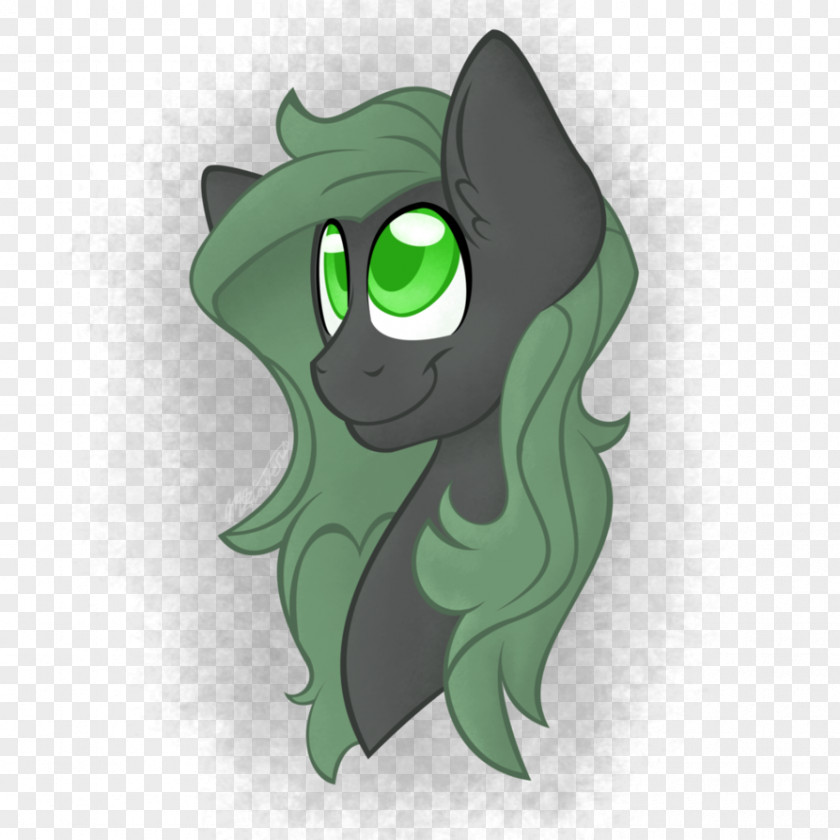 Fedora Media Writer Cat Horse Green Cartoon PNG
