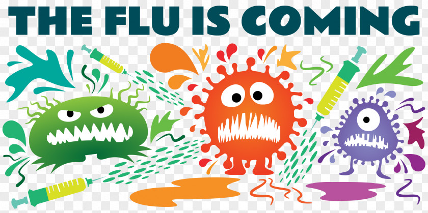 Flu Flyer Influenza-like Illness Season Health Symptom PNG