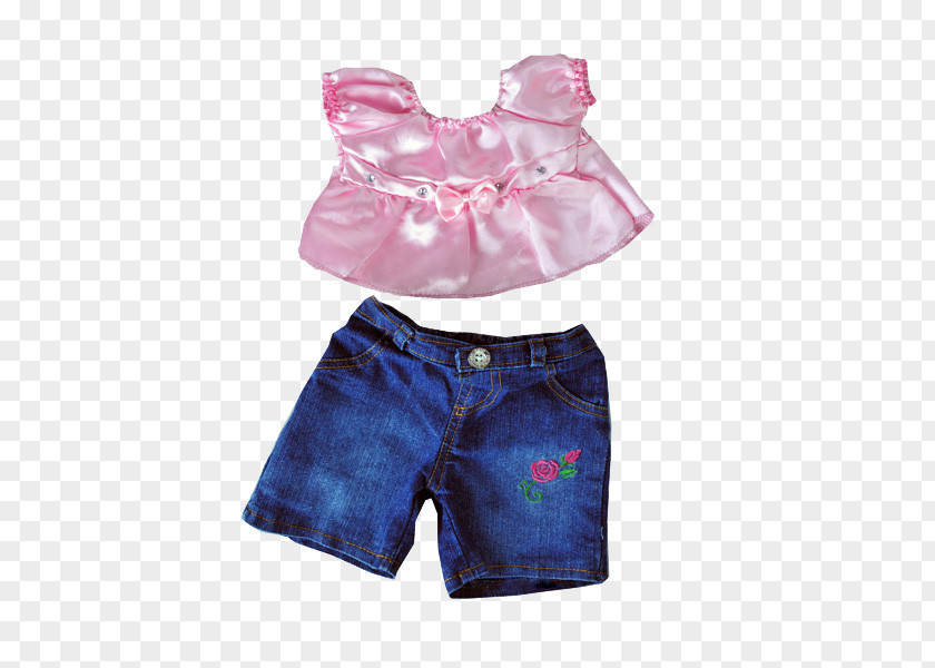 Jeans Pink M Shorts RTV PNG