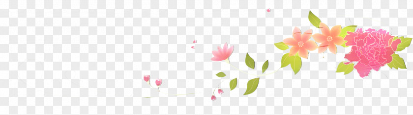 Logo Wildflower Pink Flower Cartoon PNG
