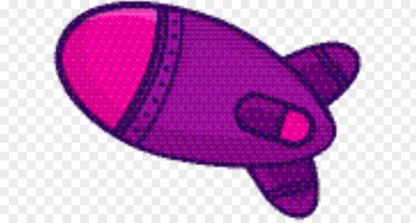 Magenta Violet Fish Cartoon PNG