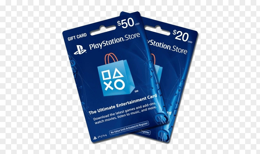 PlayStation 3 Network Card Store PNG