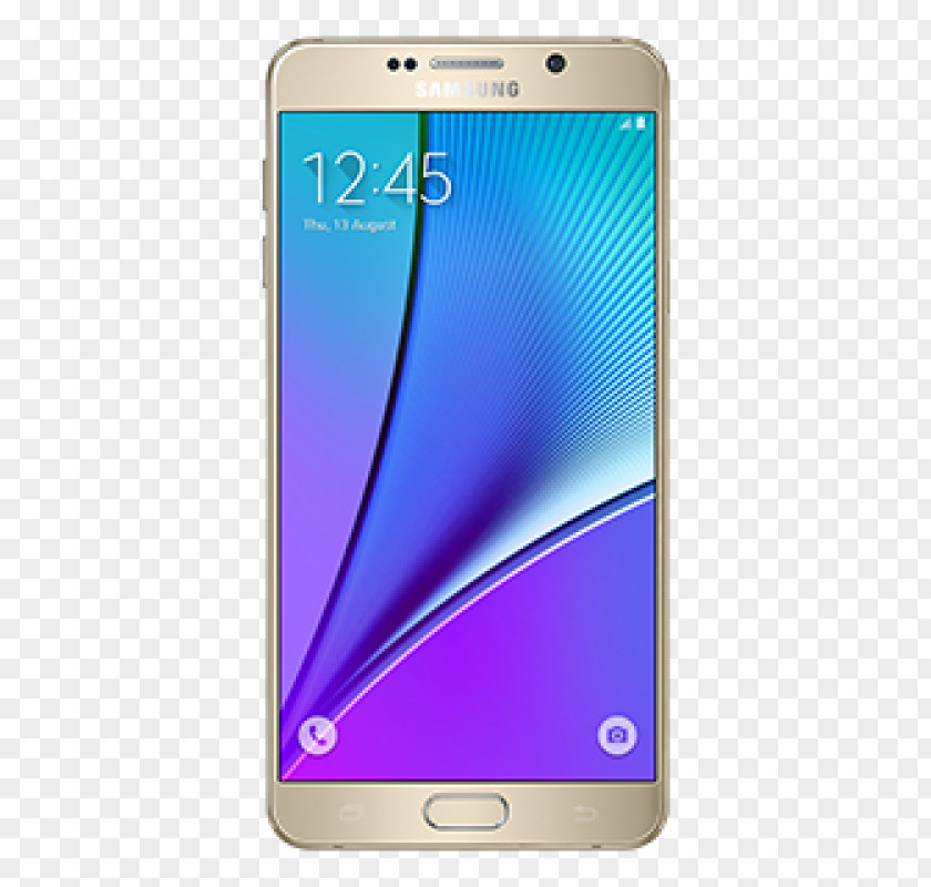 Samsung Galaxy Note 5 4G LTE Smartphone PNG
