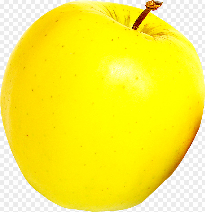 Yellow Apple Diet Food PNG