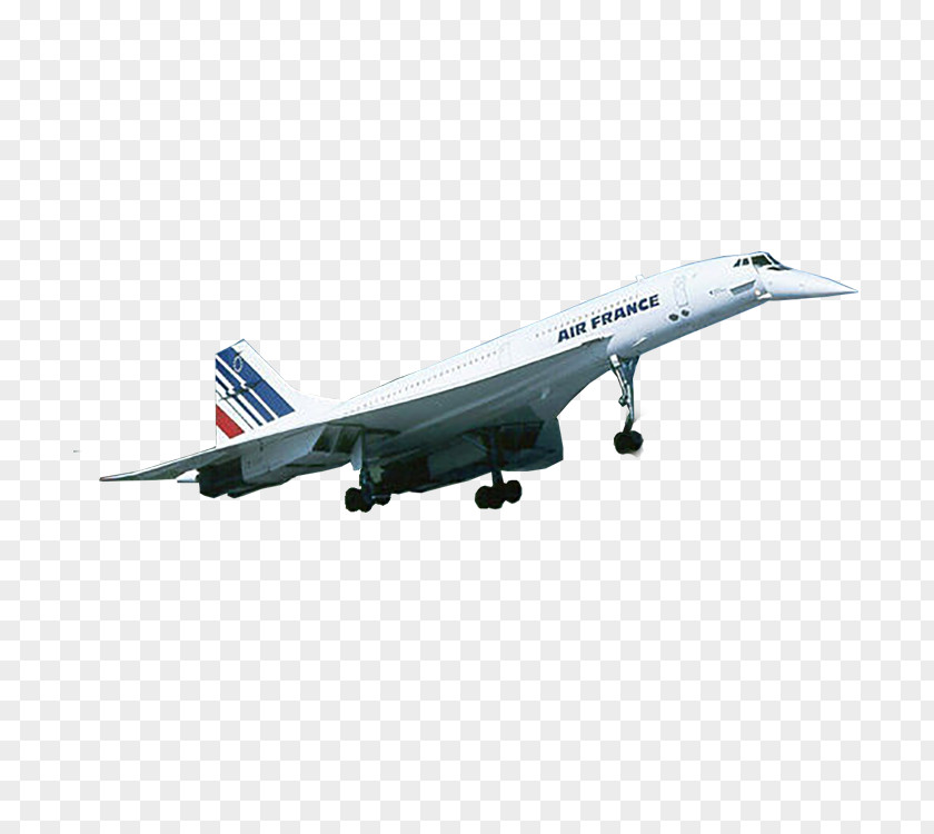 Aircraft Airplane Concorde Supersonic Transport T-shirt PNG