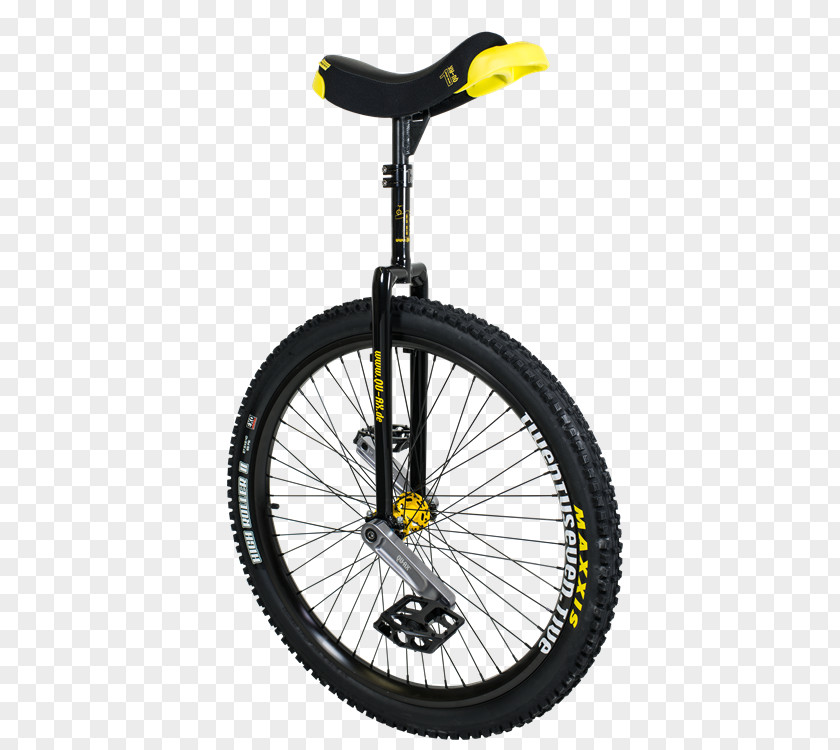 Bicycle Unicycle Mountain Bike Trials Monocycle Qu-Ax Muni 19 Noir By Motorcycle PNG