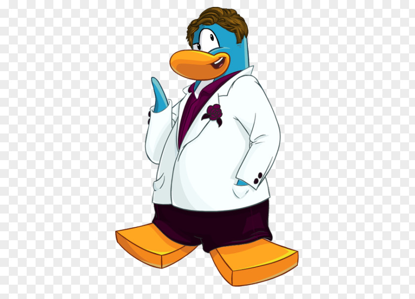 Penguin Club Hollywood PNG
