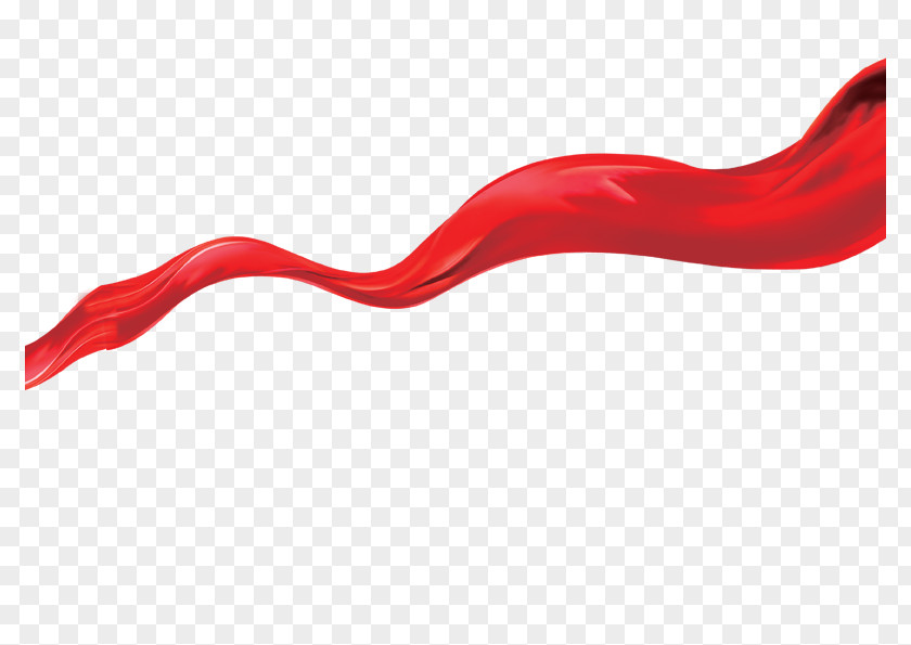 Red Ribbon Designer Chinese New Year PNG