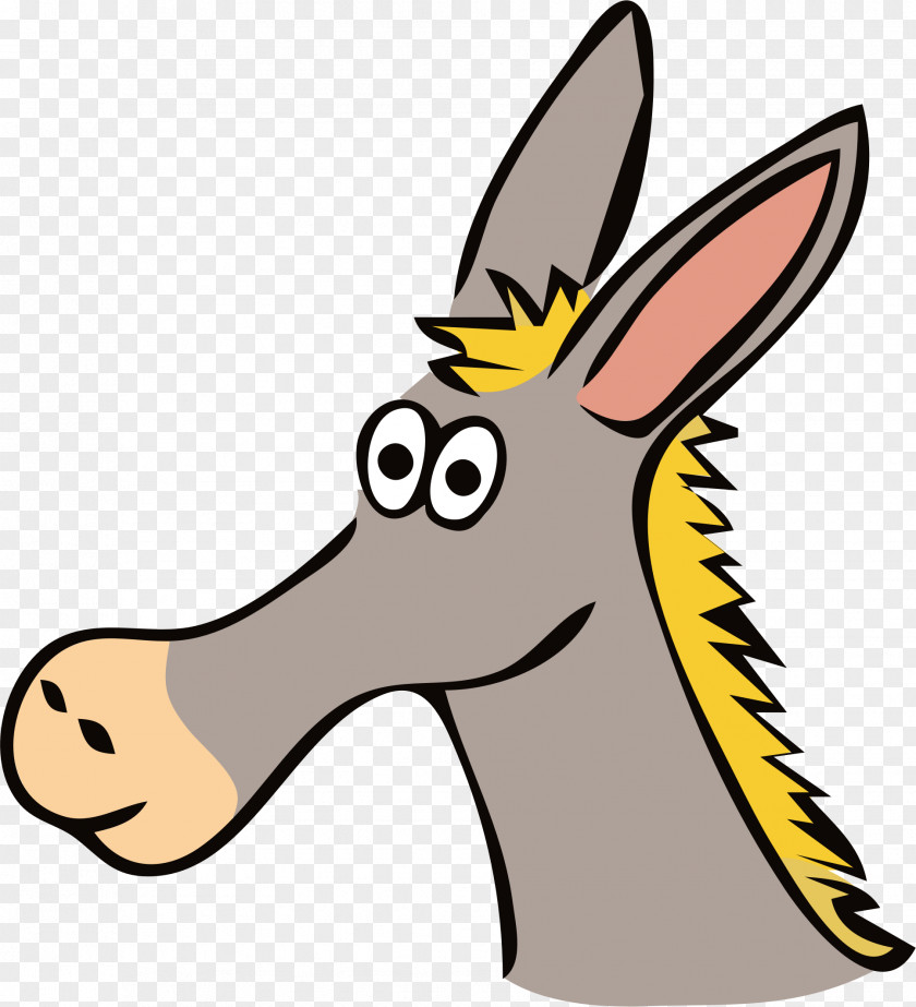Stallion Clipart Donkey Cartoon Royalty-free Clip Art PNG