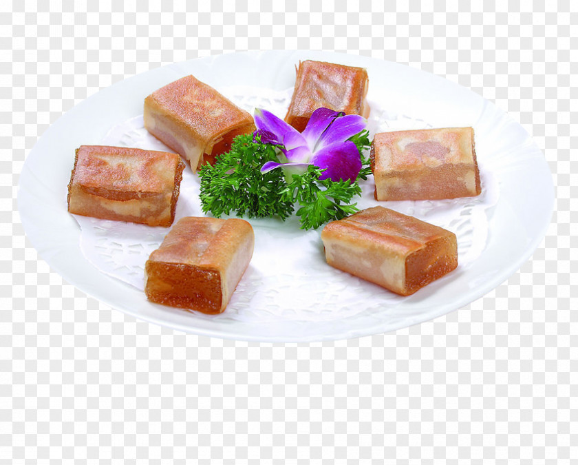 Crispy Horseshoe Cakes Dim Sum Water Chestnut Cake Petit Four Turnip Nian Gao PNG