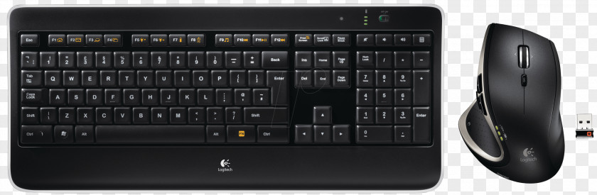 Keyboard Computer Mouse Logitech Wireless Input Devices PNG