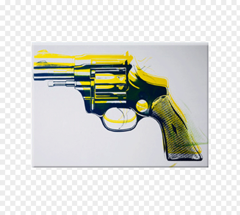 Painting Revolver Green Car Crash Pop Art PNG