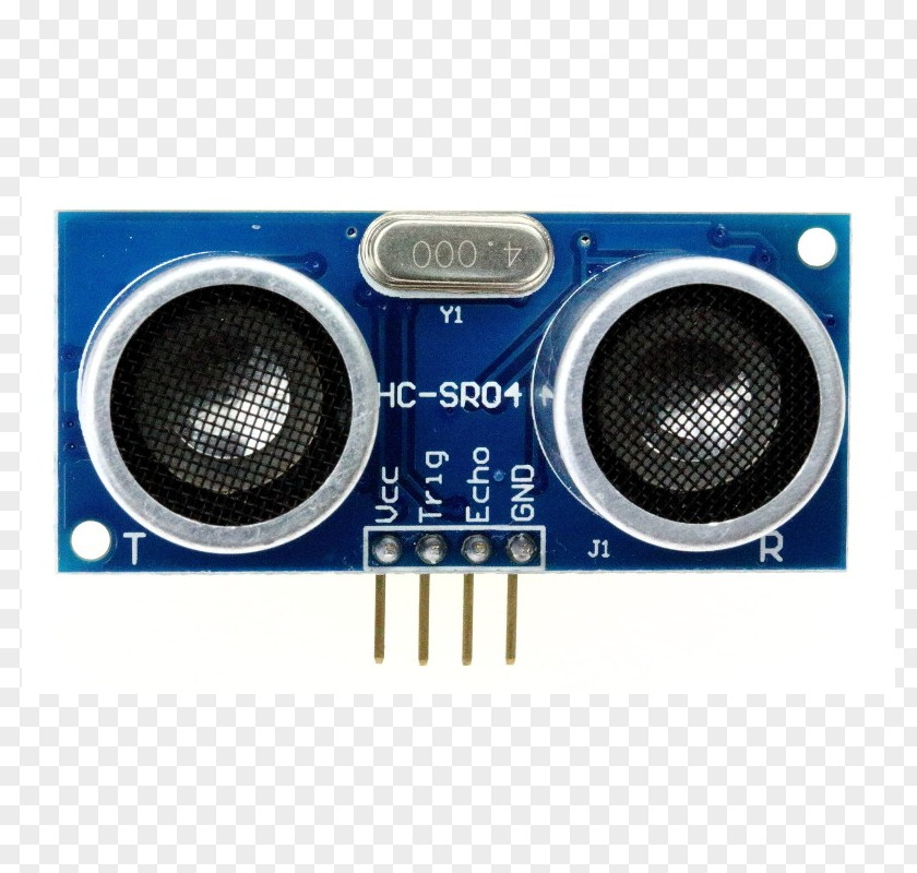 Ultrasonic Transducer Proximity Sensor Arduino Electronics PNG