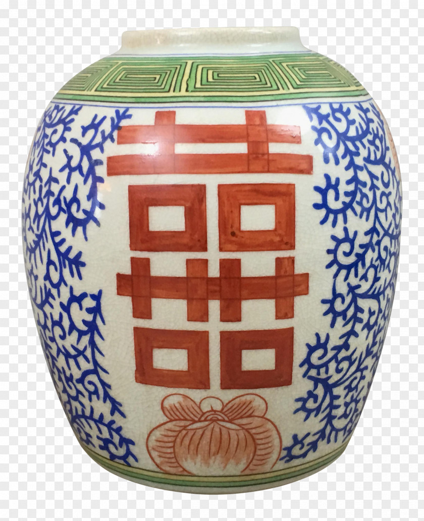 Vase Ceramic Blue And White Pottery Porcelain PNG