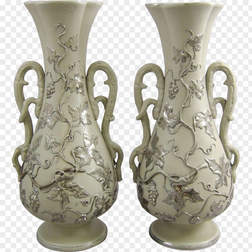 Vase Mettlach Porcelain Ceramic Villeroy & Boch PNG