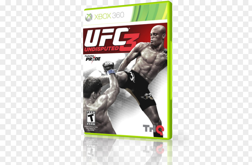 Xbox UFC Undisputed 3 2009 360 EA Sports 2010 PNG