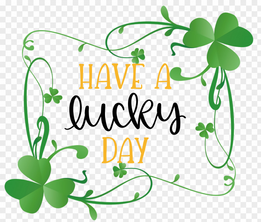 Lucky Day Patricks Saint Patrick PNG