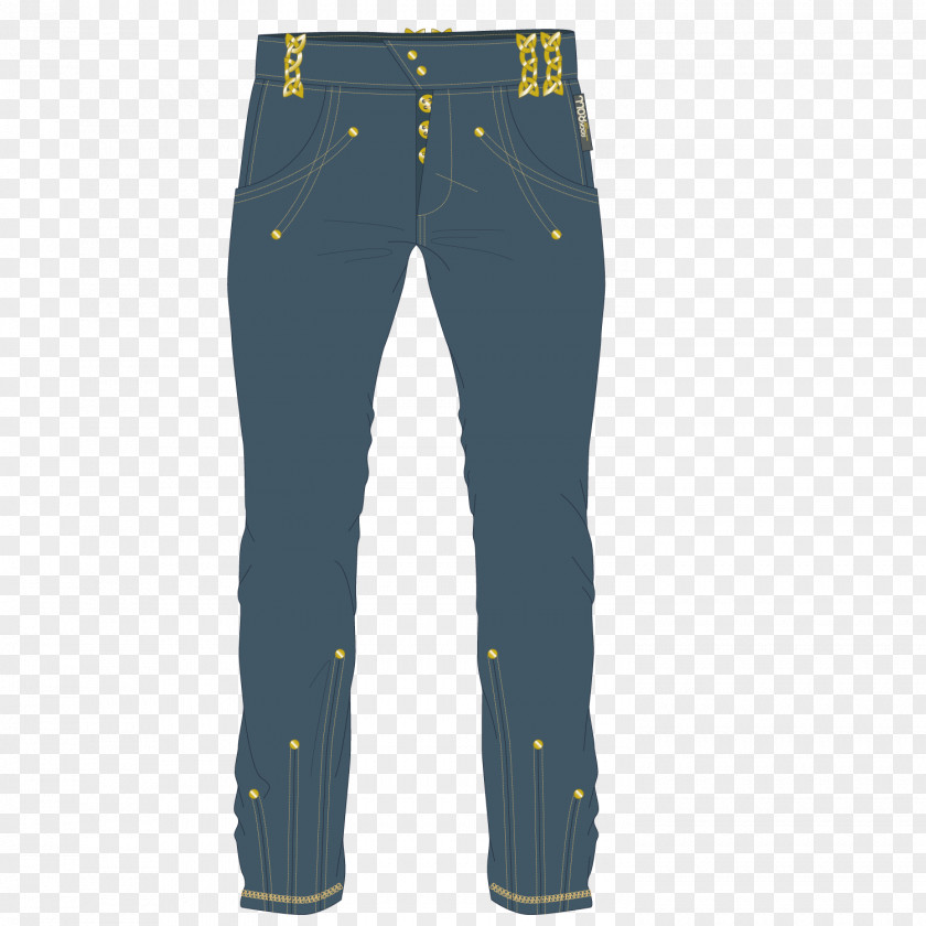 Men's Jeans Denim Pocket Trousers PNG